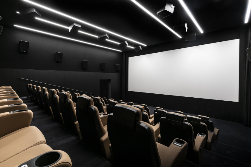 Salle de cinéma dos 